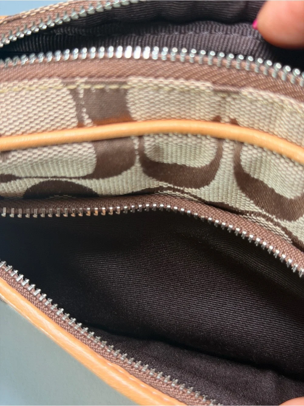 COACH Signature Canvas Belt Bag
